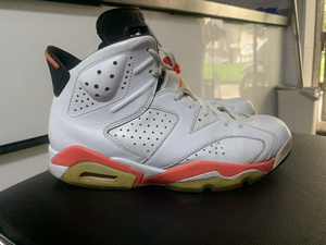 aj6白樱木花道 42.5码 6系列里面很经典的配色 19年