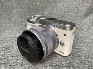 佳能m6微单相机 15-45套机入门摄影非2代 高颜值的白色