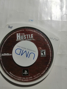 PSP掌机游戏光碟 底特律街区 the Hustle
