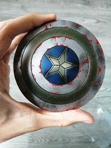 1/6 ht hottoys 盾牌 美国队长 潜行 战损盾