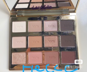 tarte 眼影盘 二代 12色 in bloom 大地色