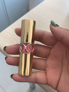 圣罗兰圆管唇膏 ysl 圆管13号 夏天的颜色 淡淡水蜜桃味