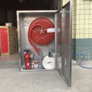 金之瑞不锈钢消防栓箱室内消火栓全套柜子灭火配水带卷盘工具箱
