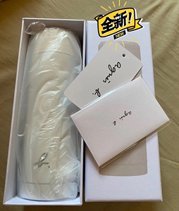 全新 白色 agnes b保温杯 350ml,官网价390元