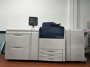 施乐v80彩色打印机,主机 双层纸盒 fiery落地服务器6