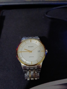 rosht劳时特手表,瑞士机芯,9成新
