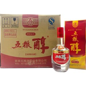 2012年五粮醇09第三代45度500ml*6瓶浓香型白酒礼盒送礼纯粮酿造