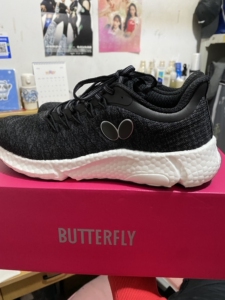 乒乓球蝴蝶牌新款运动休闲鞋,只有41码,买前可以和我先聊或者