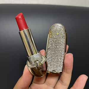 正品法国娇兰口红 n24色 带限量版钻壳 自用85成新(外壳