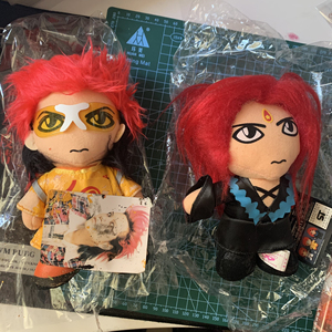 hideyourface2006淘宝hide 松本秀人周边 娃娃手办公仔人偶钥匙.