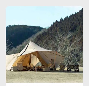 【二手转卖】DOD帐篷寄居蟹金字塔T6-662-GY天幕帐篷