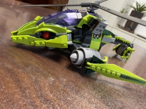 兼容乐高幻影忍者9443 雷霆直升机,绝版博乐国产精品,如图