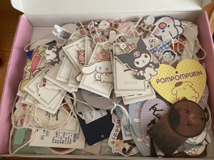 【出】制服店吊牌梗豆三丽鸥软萌兔兔缝缝蜜糖宝宝中牌