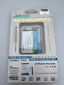Jekod 摩托罗拉BT-60电池，适用于A1010/A30