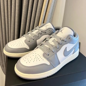 air jordan 1 aj1灰白复古灰 小迪奥 氧化中底