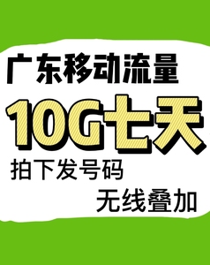 广东移动流量包10g