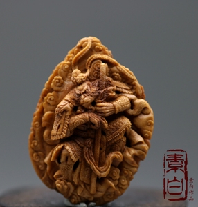 核雕桃核齐天大圣
