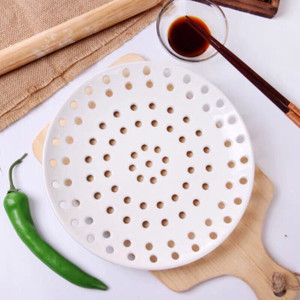 蒸饺盘 陶瓷蒸盘 蒸片 滤水盘