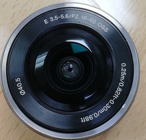 索尼sel1650 1650 饼干头套机镜头,无镜头盖