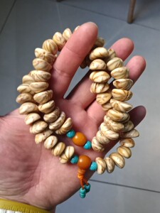 半月银线金丝菩提手串