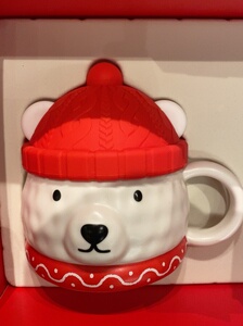 星巴克圣诞节北极熊杯子.全新未拆封.便宜出.370毫升.