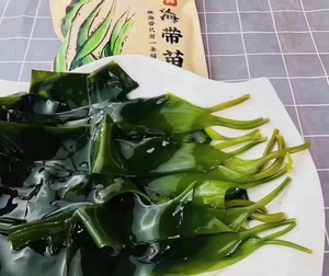 一颗海带只有一根海带苗,"嫰,滑,鲜,爽"是它赖以成名的四字