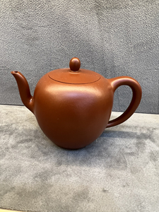 秦巡朱泥界全手工美人肩紫砂壶朱泥