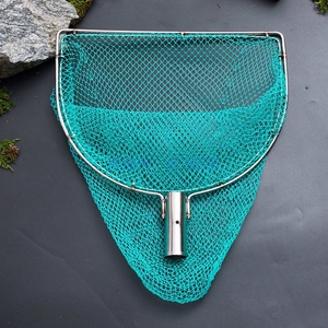 实心平口方形不锈钢抄网头捞螺丝神器小鱼网捞鱼网兜0.5厘米眼