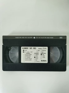 VHS录相机测试 TEST TAPE 录象带进口测试带