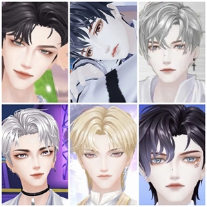 【打包11个】qq炫舞手游捏脸数据脸码男生帅气捏脸码全新⑦