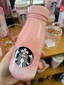 日本星巴克2022樱花限定第二弹满樱mini保温杯237ml