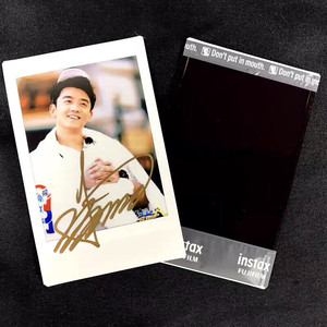 郑恺签名拍立得