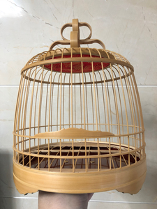 绣眼笼川笼瓜皮笼全新四川名家任师傅精工瓜皮笼,多年老竹料,做