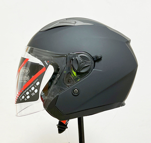 特价868永恒头盔双镜片电动摩托车男士女款春秋冬保暖3/4半