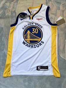 nike耐克nba23新赛季库里30号白色球衣 定制款 默认