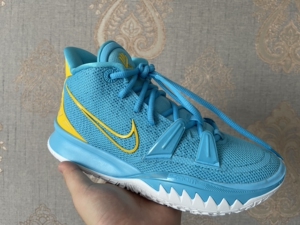 欧文7  kyrie 7 id定制 玉米泡芙 北卡蓝配色38