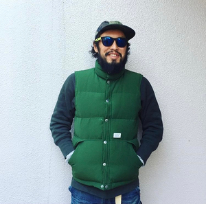 wtaps 羽绒马甲 正品 成色ok 日本购入 藤原浩上身款