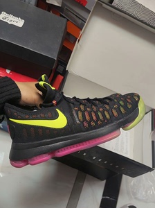 43码 耐克Nike KD9 杜兰特 防滑轻便低帮实战篮球鞋