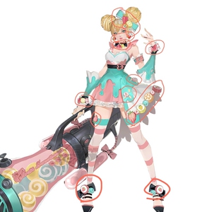 孙尚香水果甜心cos