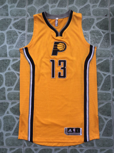 步行者 保罗 乔治 撕名牌球衣  圣诞大战 单标g