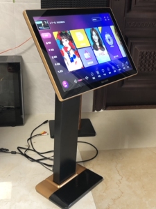 家用点歌机家庭ktv智能语音安卓双系统触摸屏一体机