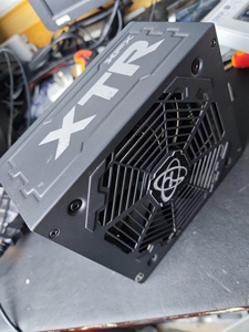 讯景xfx xtr550 550w电源,金牌全模组海韵代工