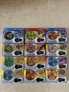 奥迪双钻战斗王陀螺全部部都是品相不错的盒子