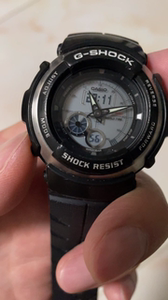 卡西欧gshock2737经典款潜水表,04年购买,那个时候