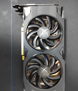 xfx讯景rx480 4g黑狼版显卡出售  功能全好 参数全