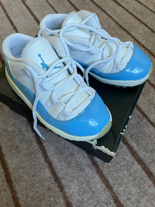 童鞋aj11 low 北卡蓝,25码,内长15cm