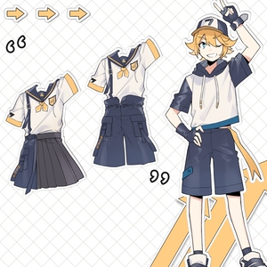 喵屋小铺凹凸世界学院cos服机能cosply服装女金日常服