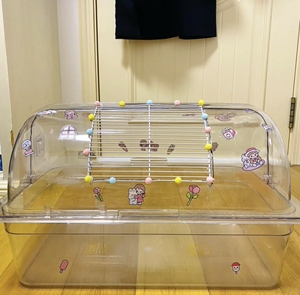 亚克力观赏造景笼仓鼠金丝熊小宠饲养基础笼造景用品