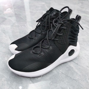 全新李宁韦德悟道高帮篮球鞋 黑白