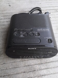 索尼床头时钟收音机 sony icf-c218 功能一切正常